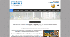 Desktop Screenshot of durableremodeling.com